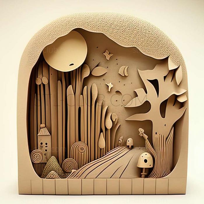 3D model Jon Klassen (STL)